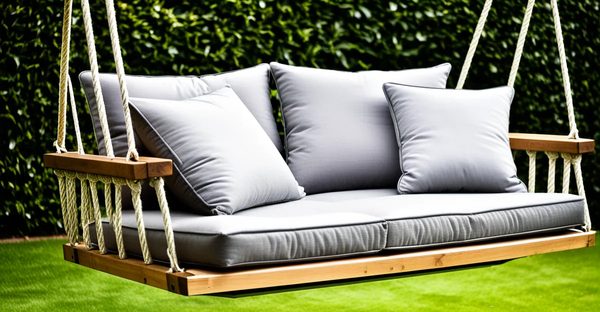 Les coussins balancelle qui transformeront votre jardin