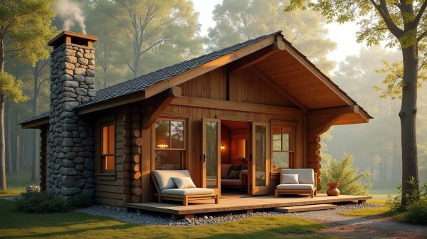 Rechercher un chalet en bois habitable tout équipé clé en main